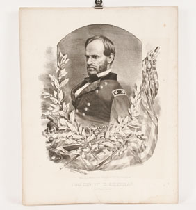 Print of General William Tecumseh