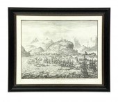 PRINT OF NAVAL BATTLE (DUTCH