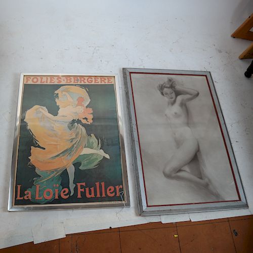 PRINT OF NUDE WOMAN, POSTER OF