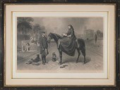 PRINT OF QUEEN VICTORIA LATE 1