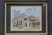 PRINT OF RUFFLES HOTEL BY GRAH