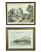 ****PRINT OF THE HMS STEAM FRI