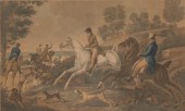 Print of the "La Chasse au Ren