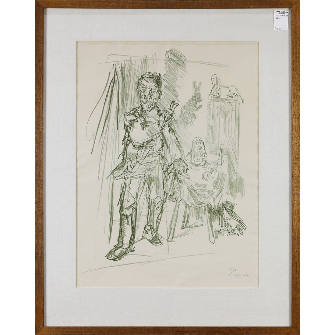 PRINT, OSKAR KOKOSCHKA Oskar