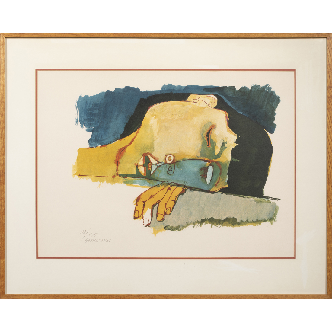 PRINT, OSWALDO GUAYASAMIN Oswaldo