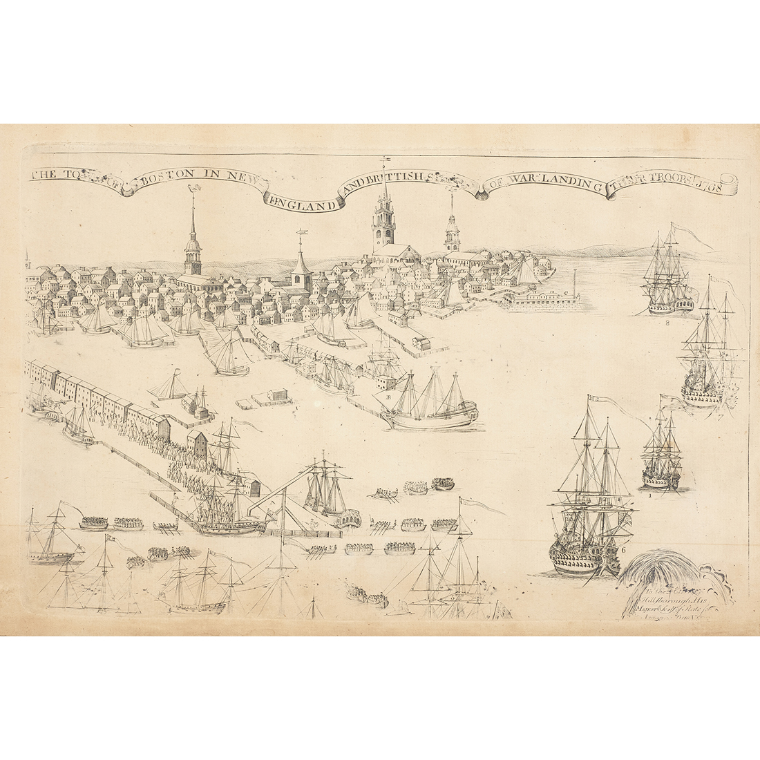 PRINT, PAUL REVERE After Paul