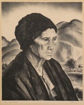 PRINT, PETER HURD Peter Hurd (