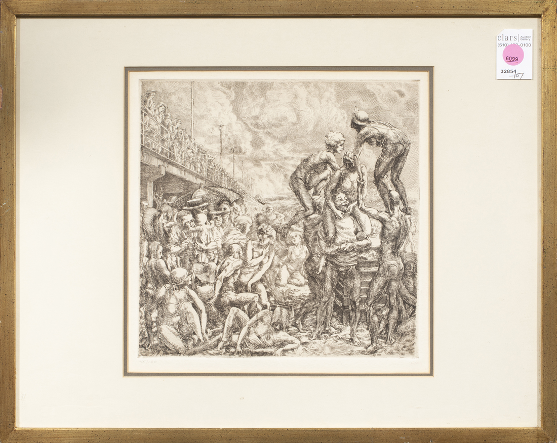 PRINT, REGINALD MARSH Reginald