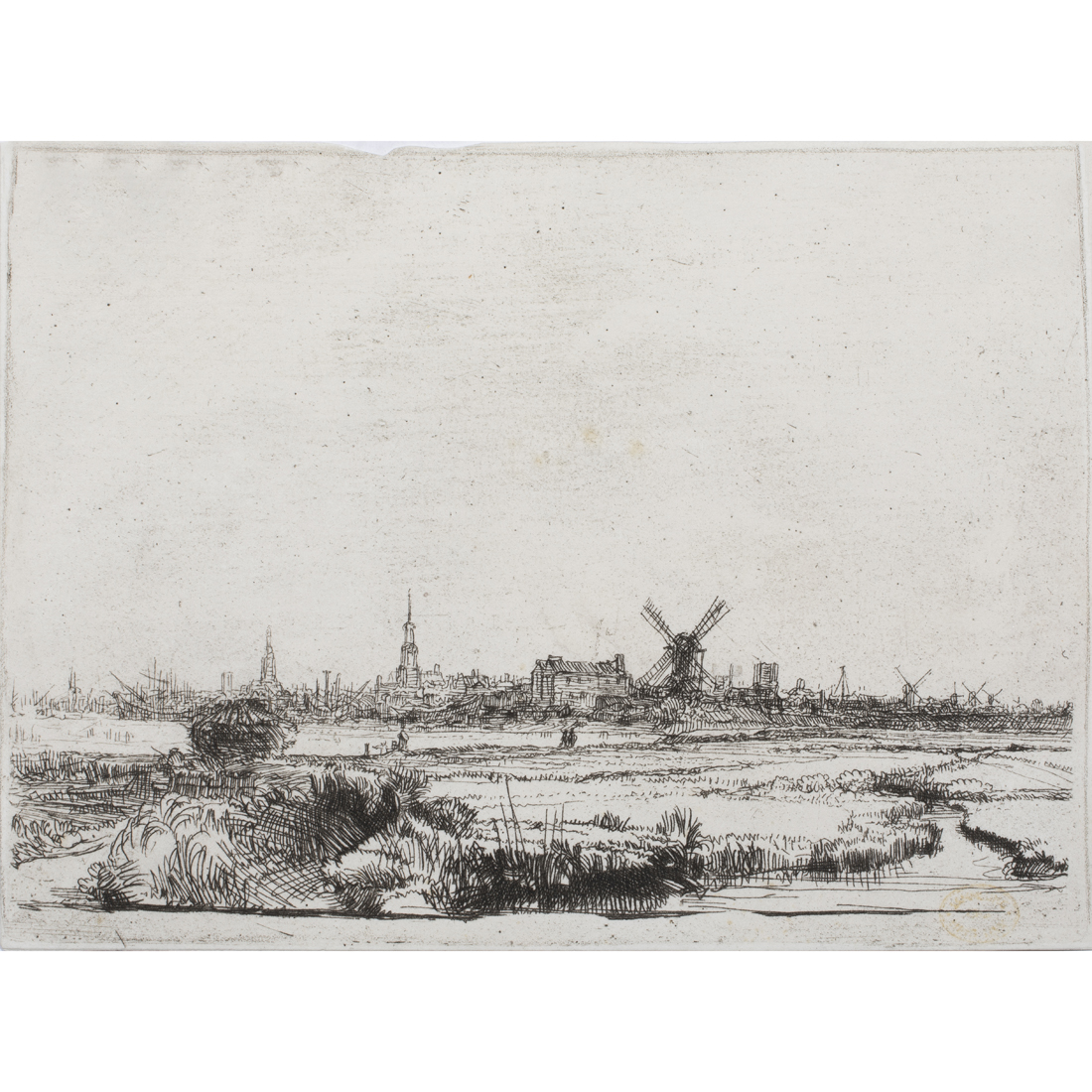 PRINT, REMBRANDT VAN RIJN Rembrandt