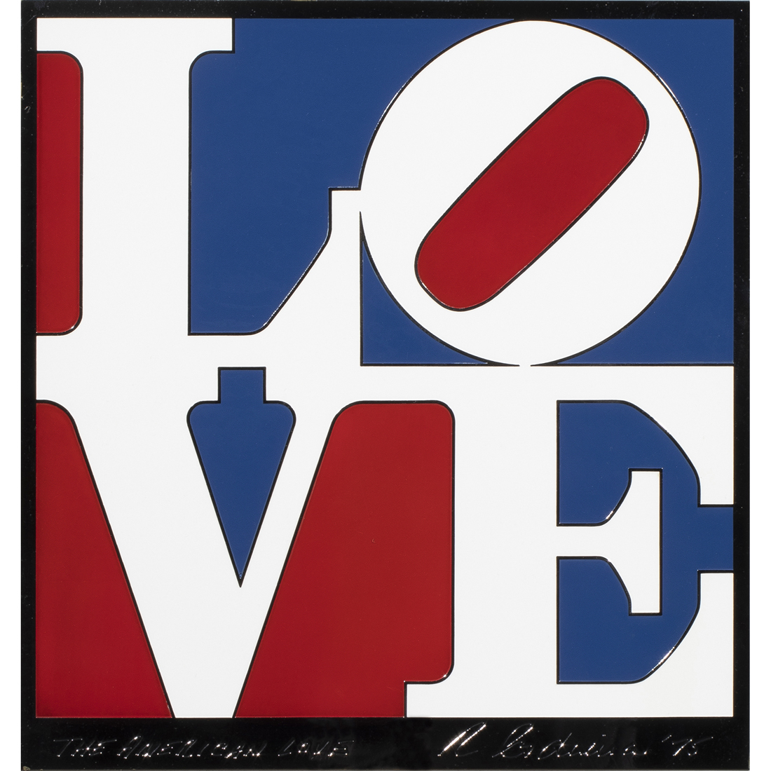 PRINT, ROBERT INDIANA Robert