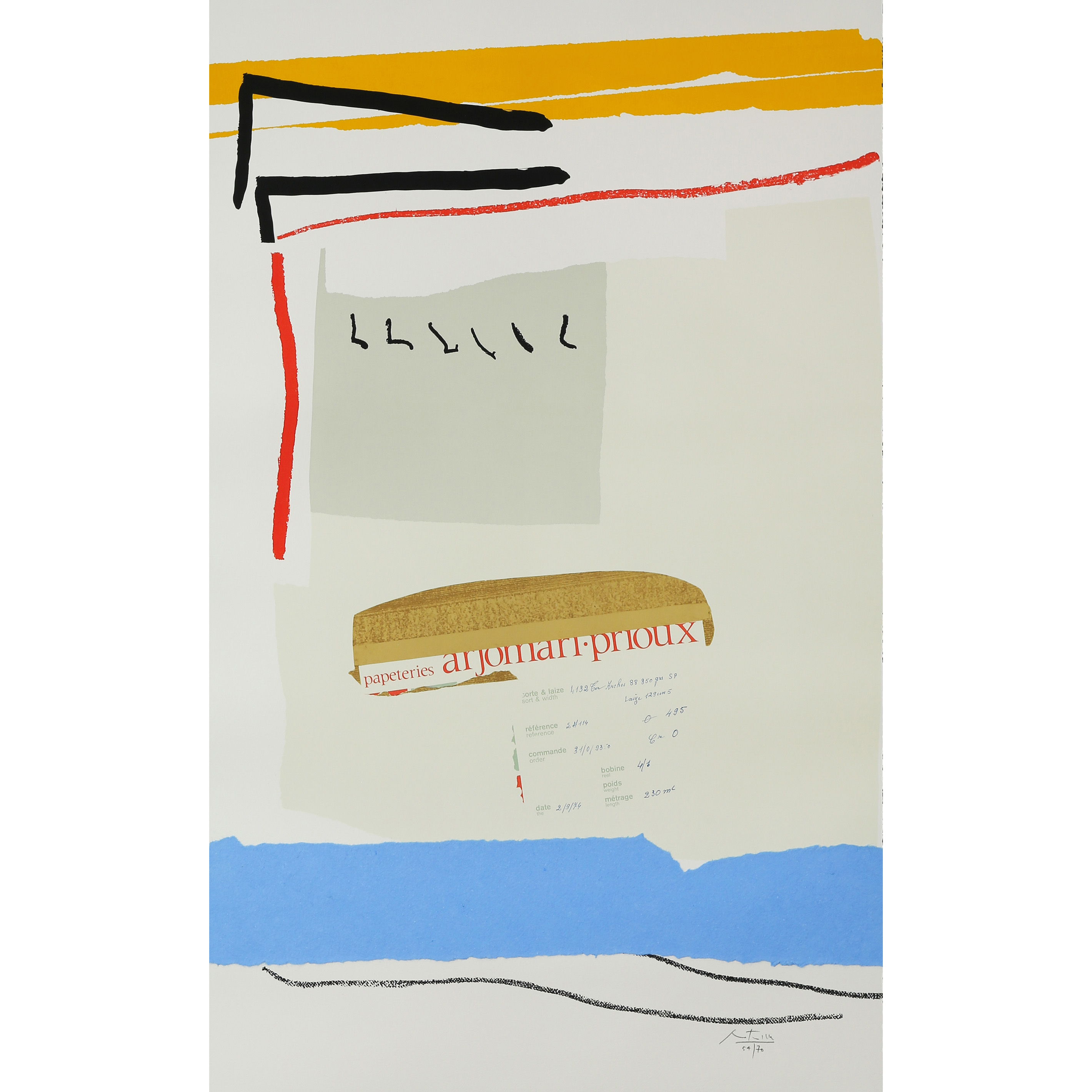 PRINT, ROBERT MOTHERWELL Robert
