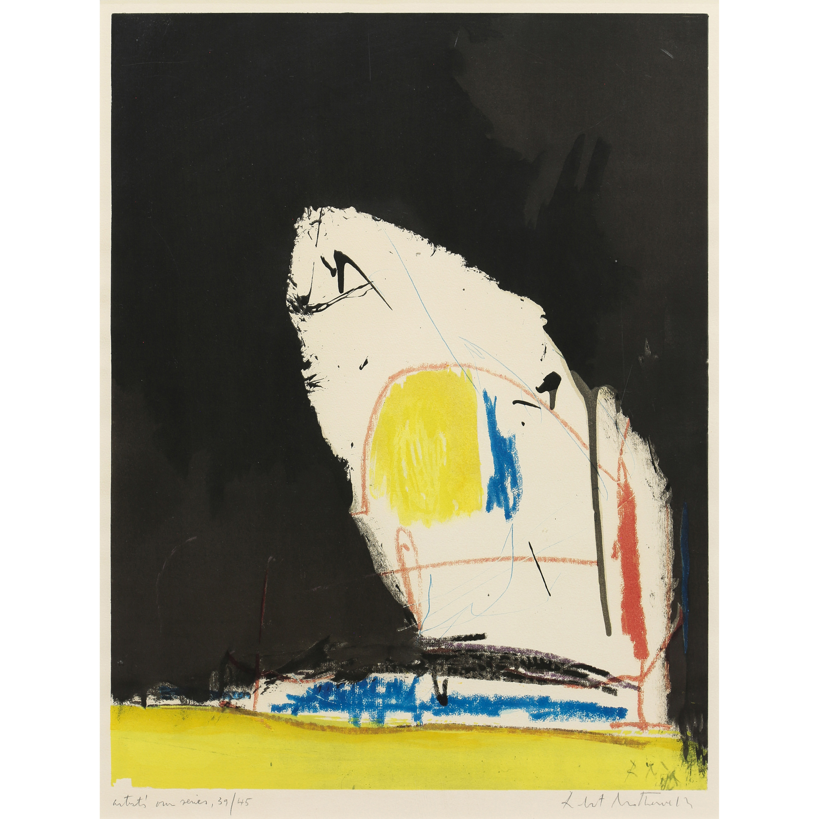 PRINT, ROBERT MOTHERWELL Robert