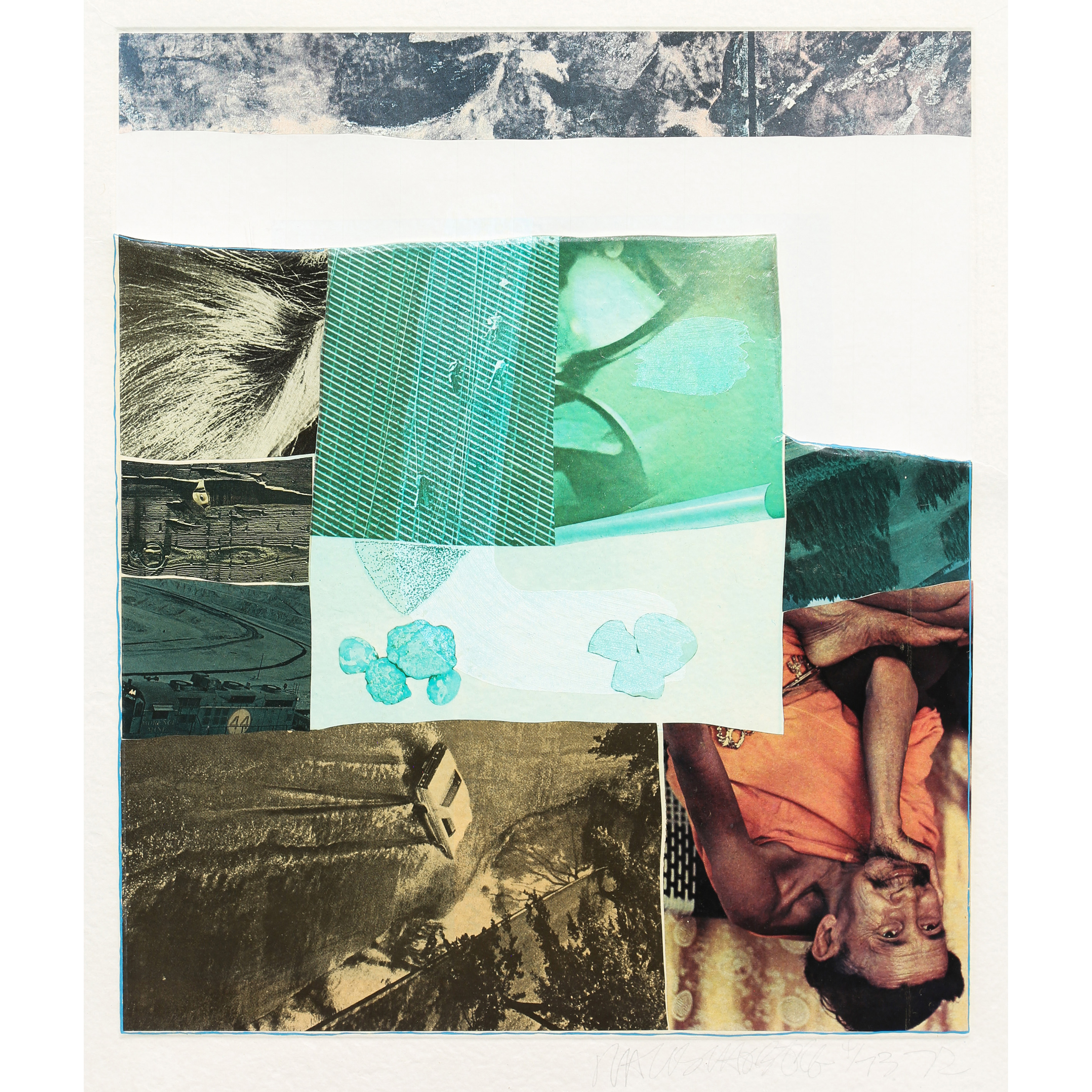 PRINT, ROBERT RAUSCHENBERG Robert