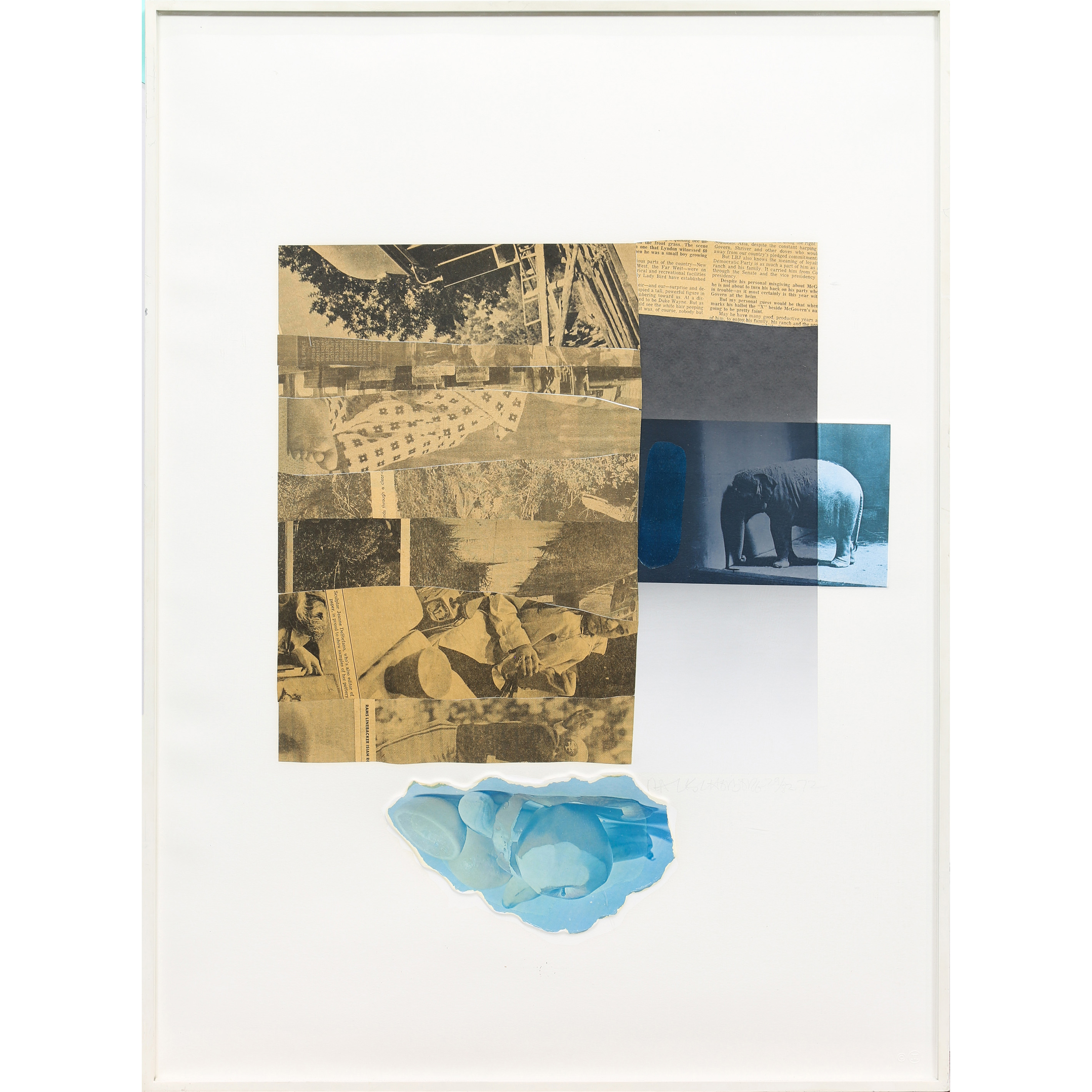 PRINT, ROBERT RAUSCHENBERG Robert
