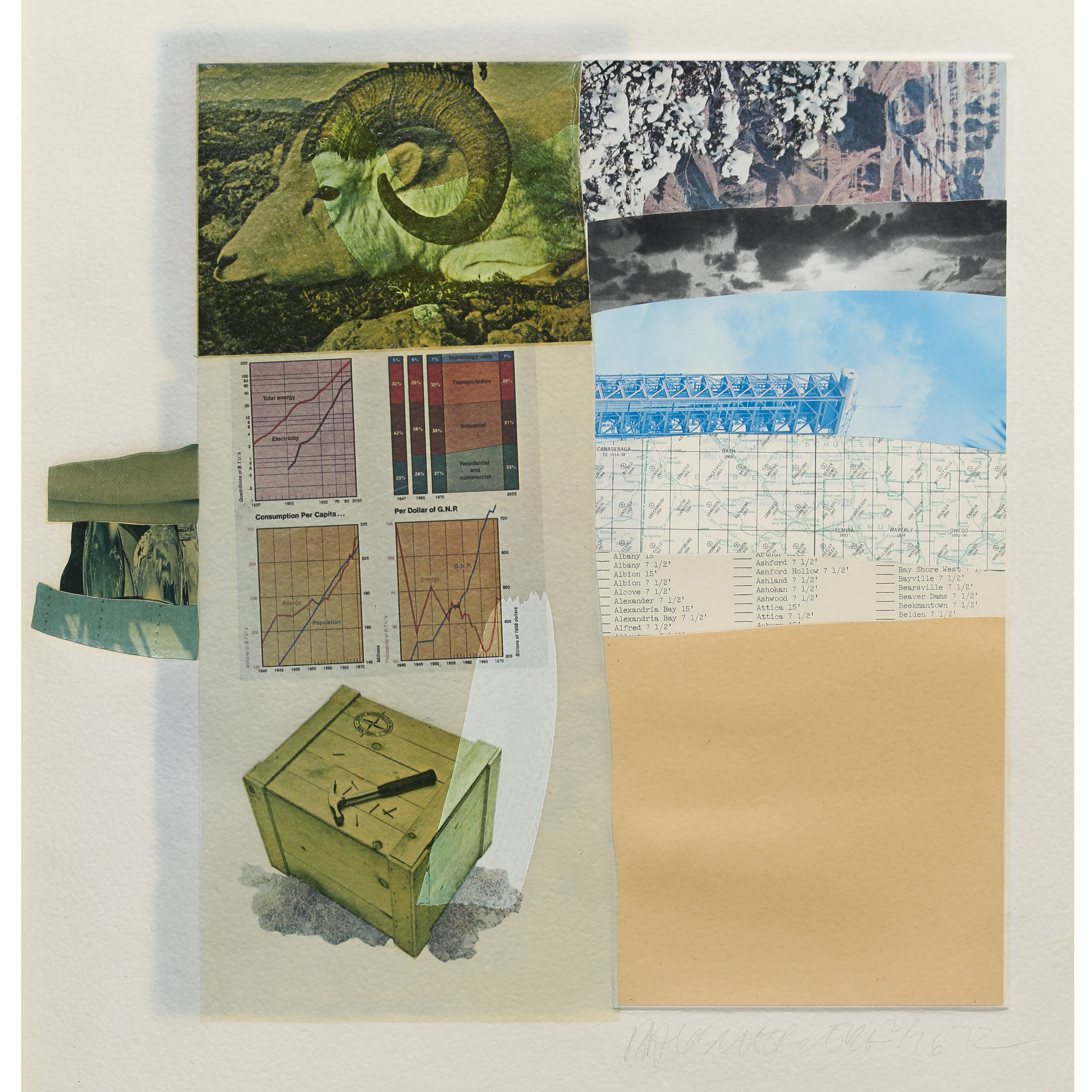 PRINT, ROBERT RAUSCHENBERG Robert