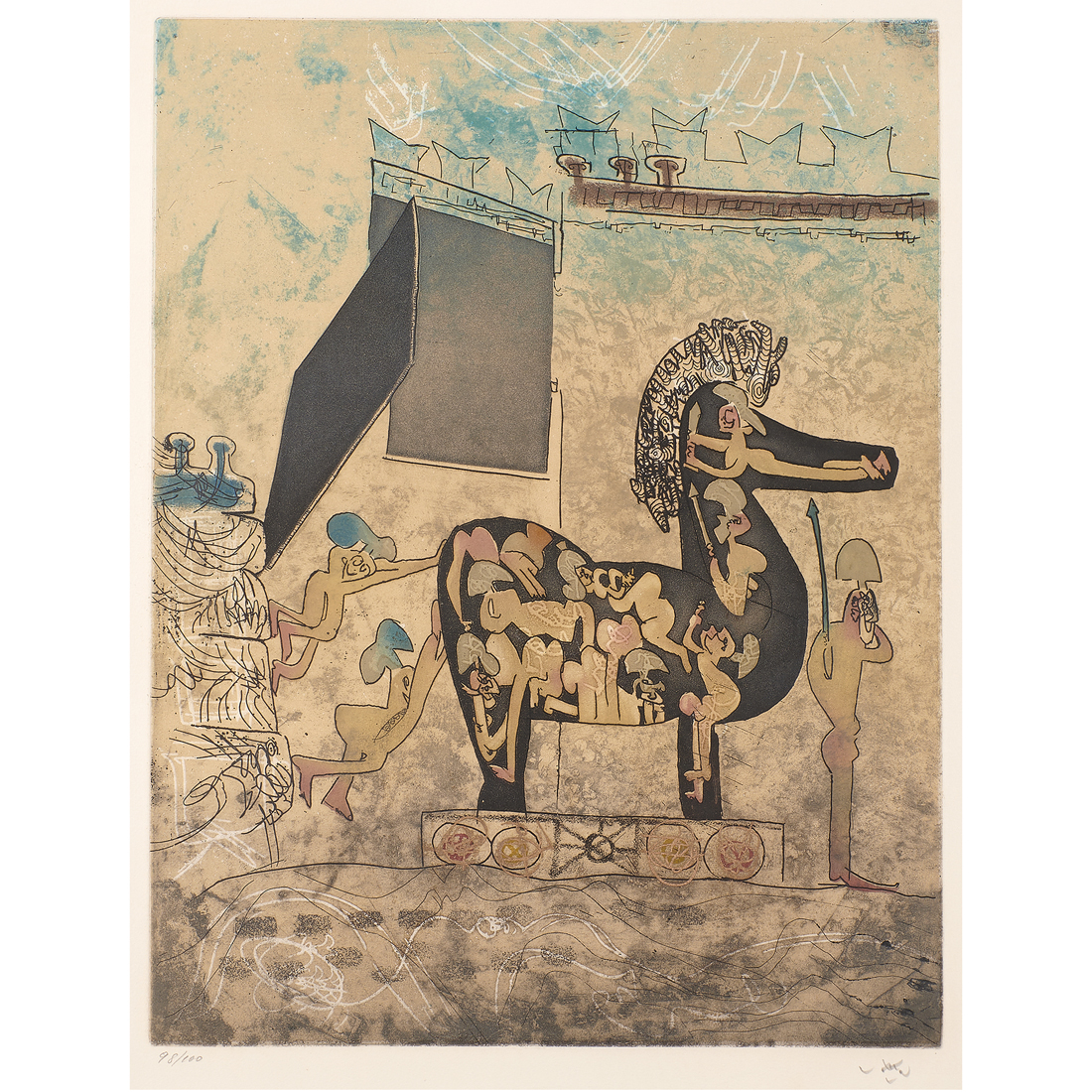 PRINT, ROBERTO MATTA Roberto