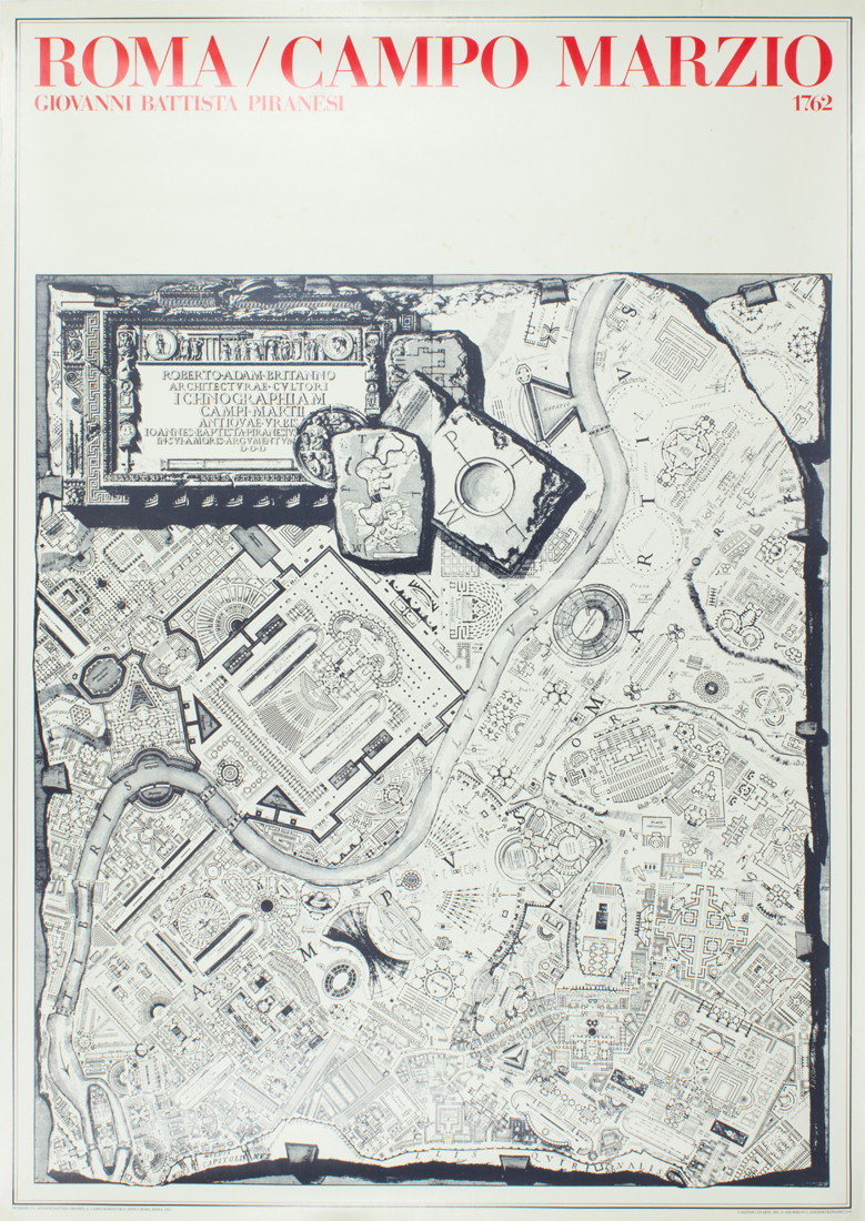 PRINT, ROMA/CAMPO MARZIO POSTER