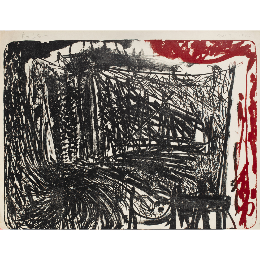 PRINT, ROY DE FOREST Roy De