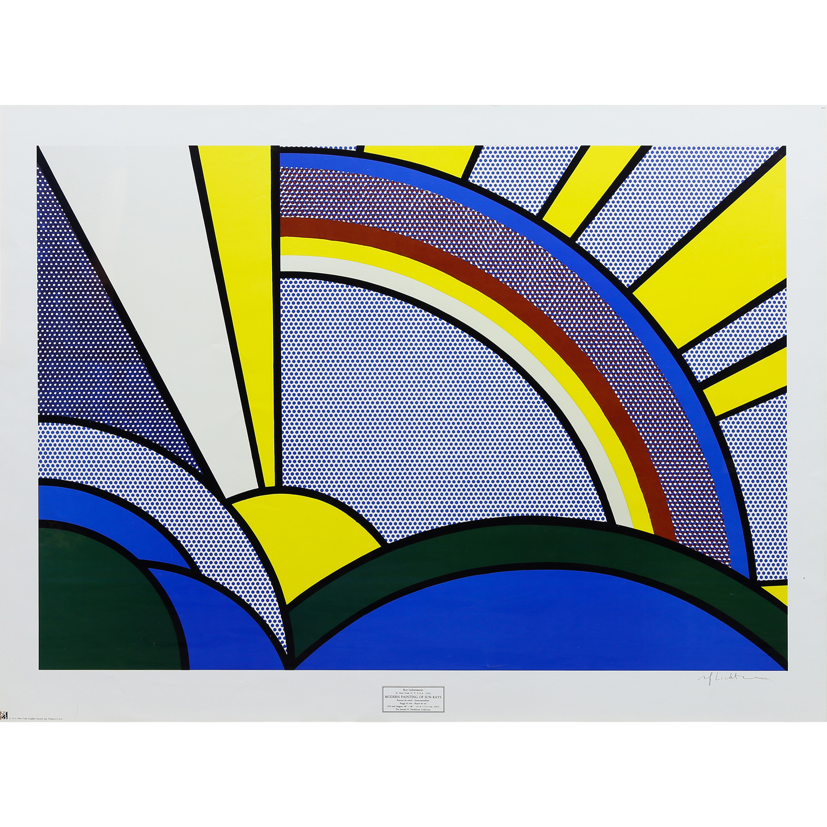 PRINT, ROY LICHTENSTEIN Roy