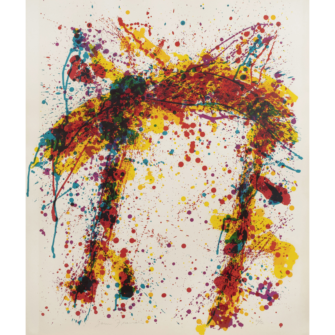 PRINT, SAM FRANCIS Sam Francis