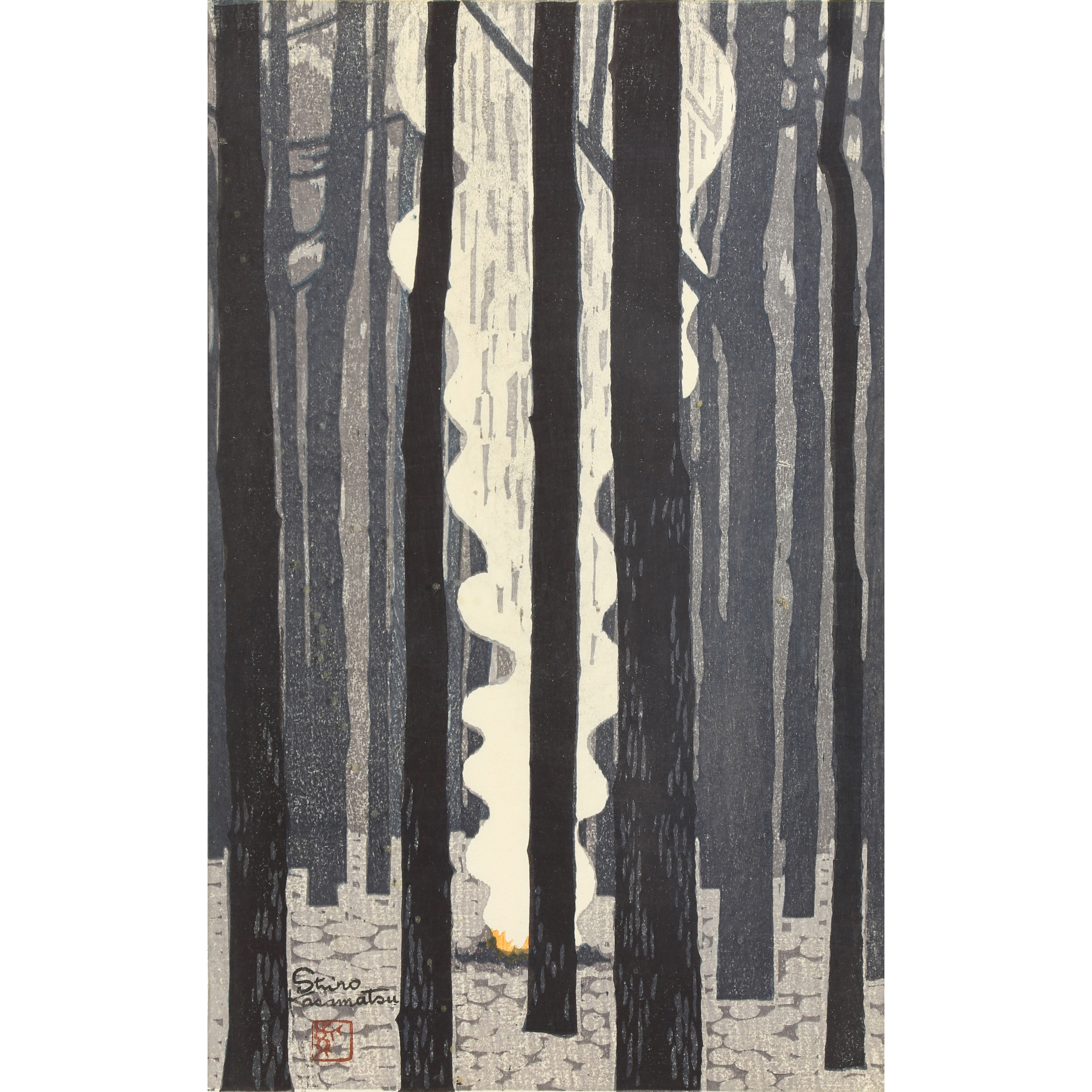PRINT, SHIRO KASAMATSU Shiro