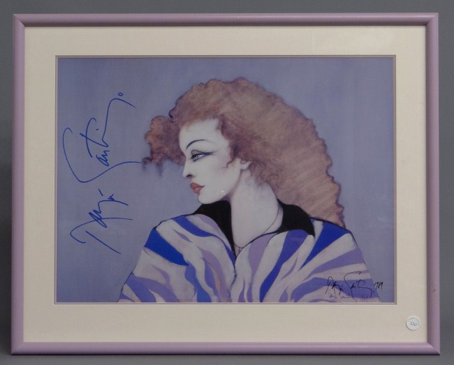 Print signed and dated ''Ramon