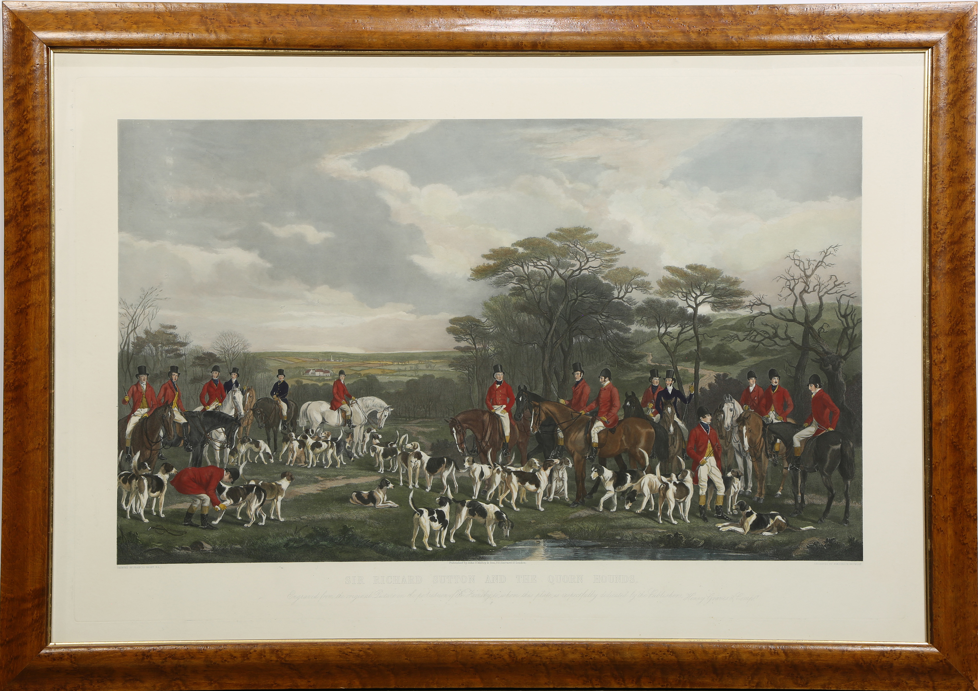 PRINT, SIR RICHARD SUTTON AND QUORN