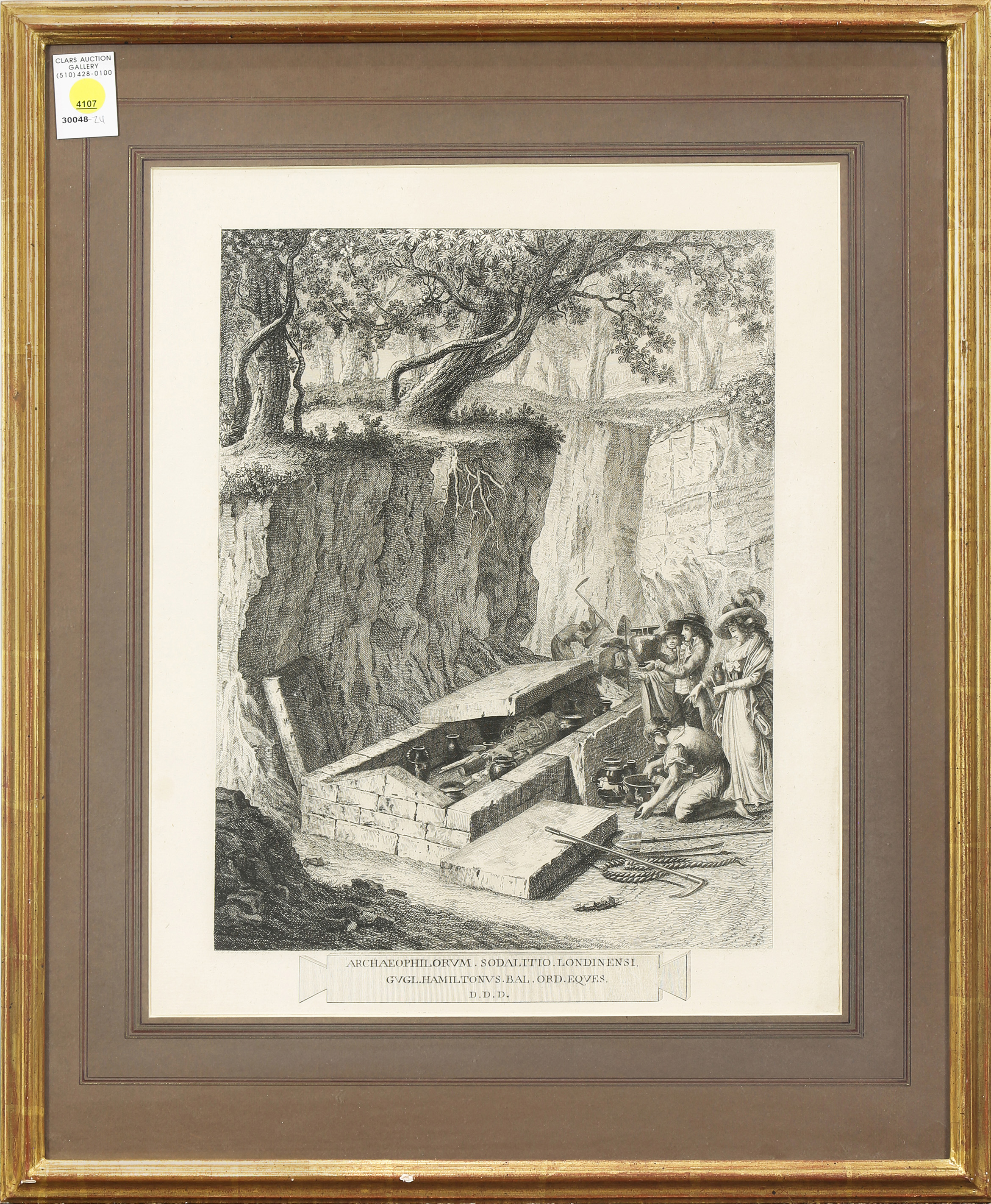PRINT, SIR WILLIAM HAMILTON Antoine