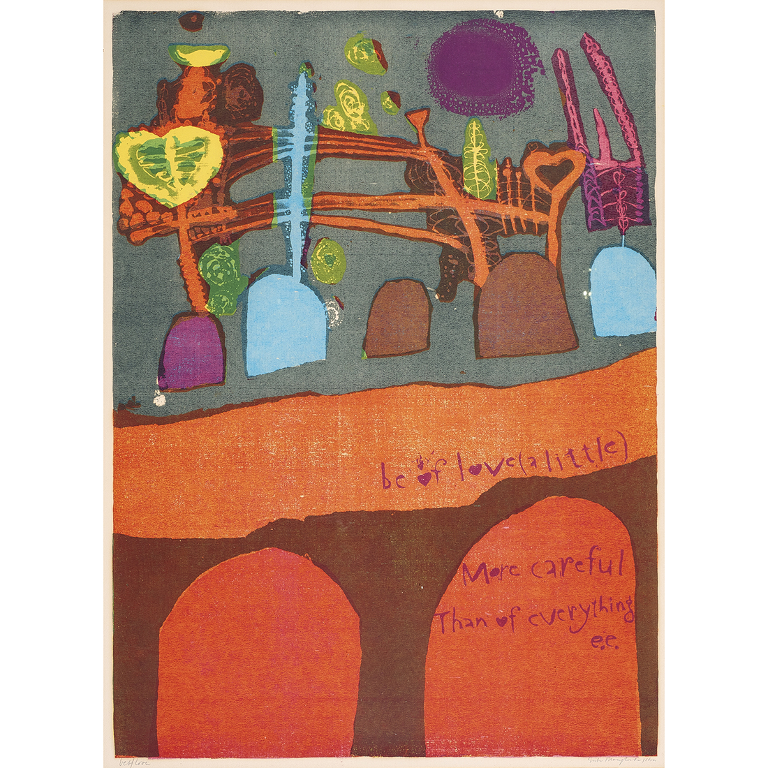 PRINT, SISTER MARY CORITA KENT