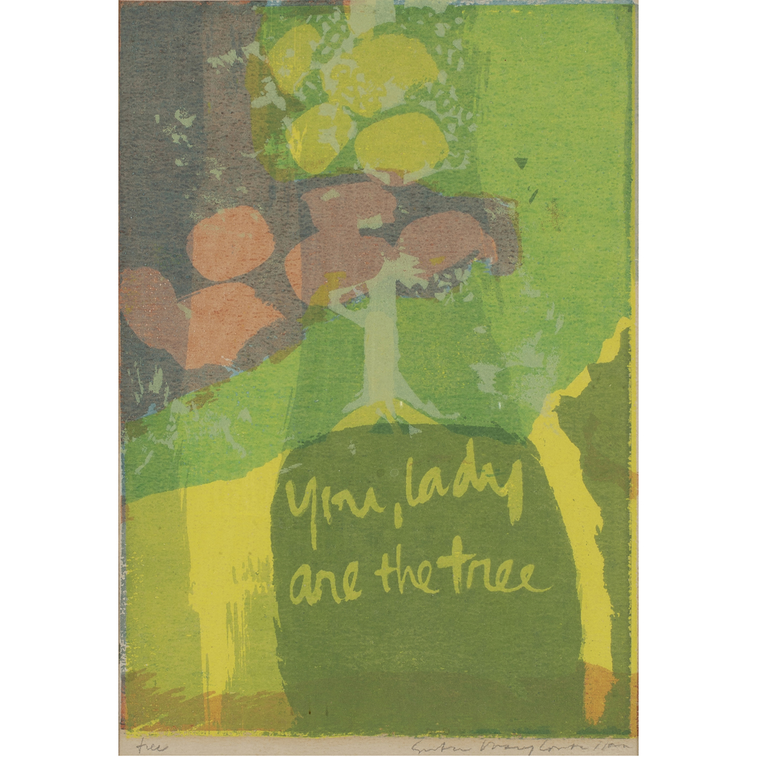 PRINT, SISTER MARY CORITA KENT