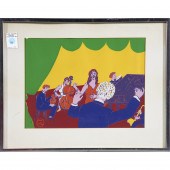 PRINT, STYLE OF MARSHA HAMMEL
