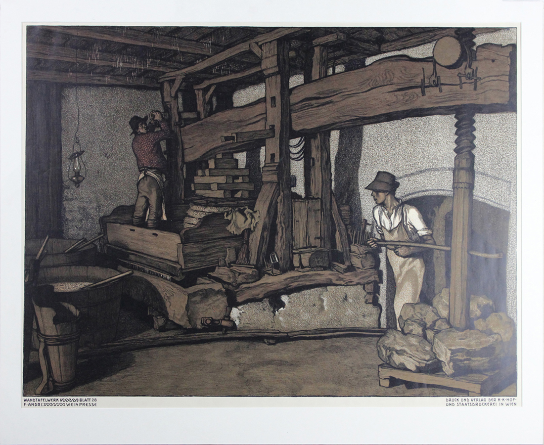 PRINT, THE FARM WORKERS German