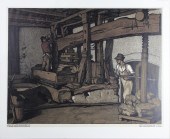 PRINT, THE FARM WORKERS German