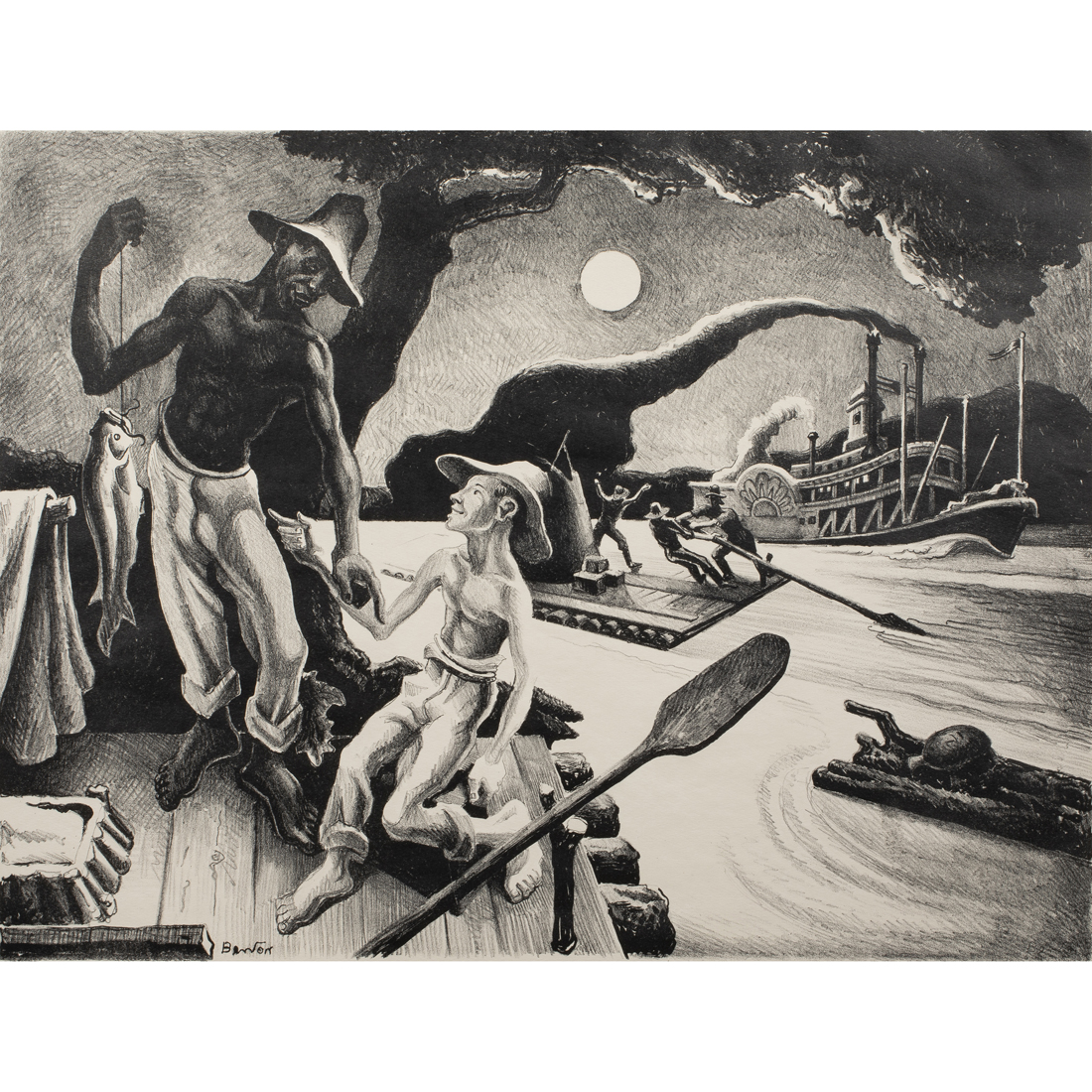 PRINT, THOMAS HART BENTON Thomas
