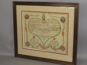 PRINT & WATERCOLOR DECORATED "