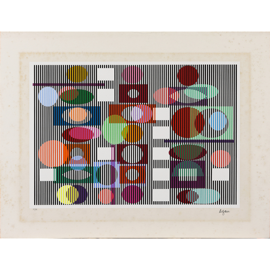 PRINT, YAACOV AGAM Yaacov Agam