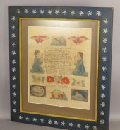 PRINTED ILLUSTRATED "GEBüRTS &