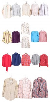 Printed, paisley and plain vin