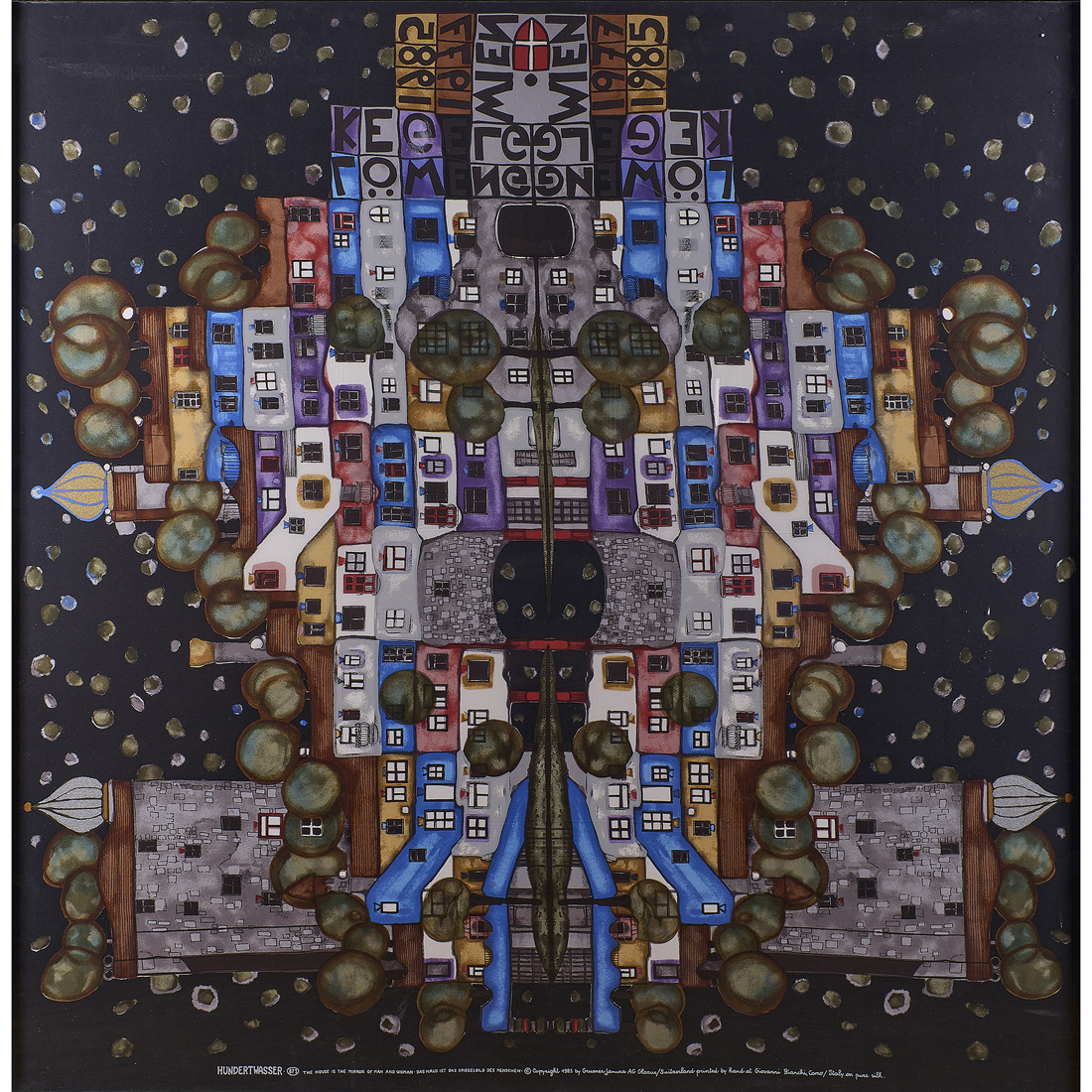 PRINTED SCARF, FRIEDENSREICH
