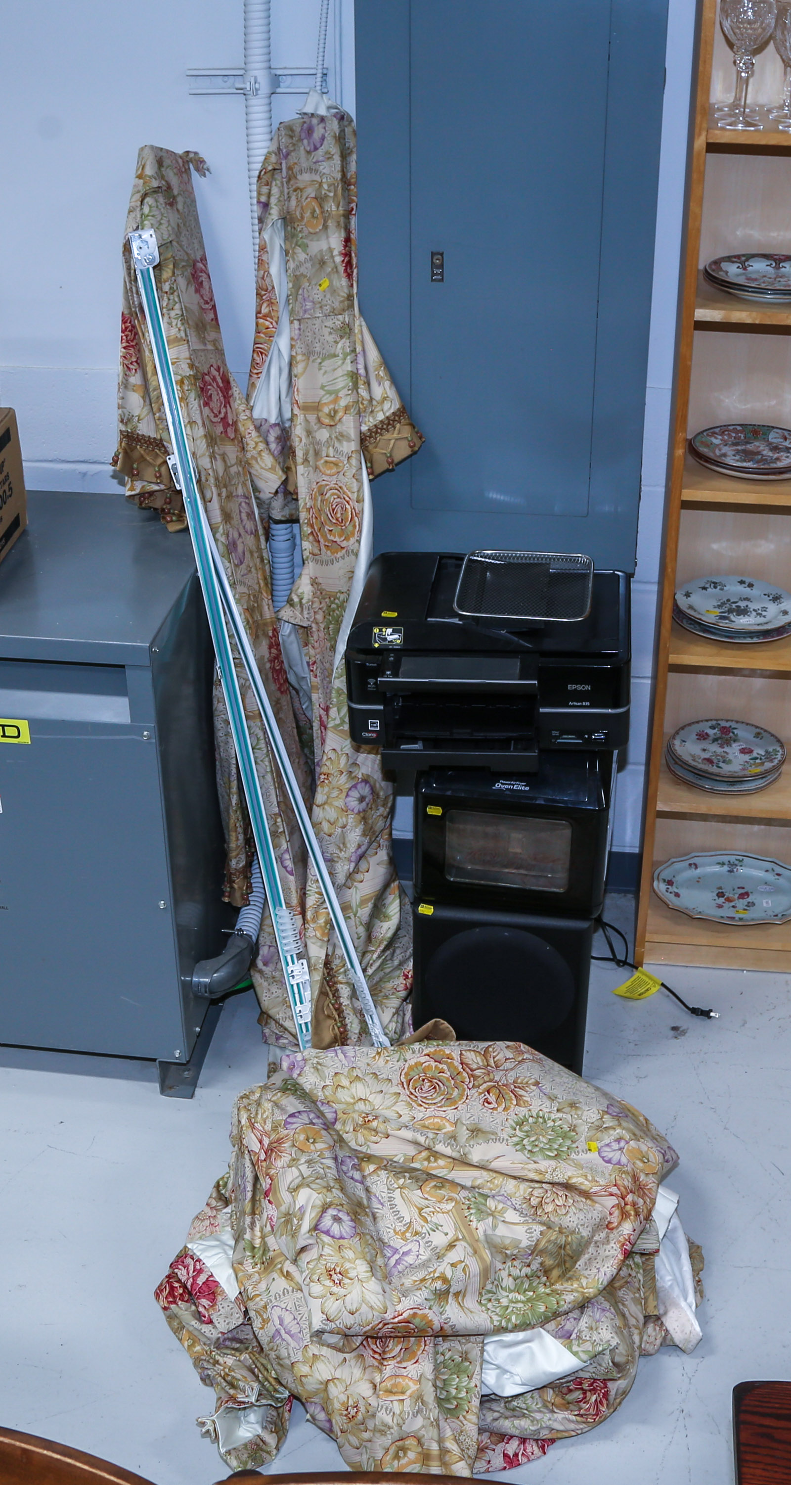 PRINTER, AIR FRYER, SUB-WOOFER &