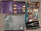 Printer's tools including: box
