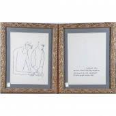 PRINTS, BEN SHAHN (lot of 2) B