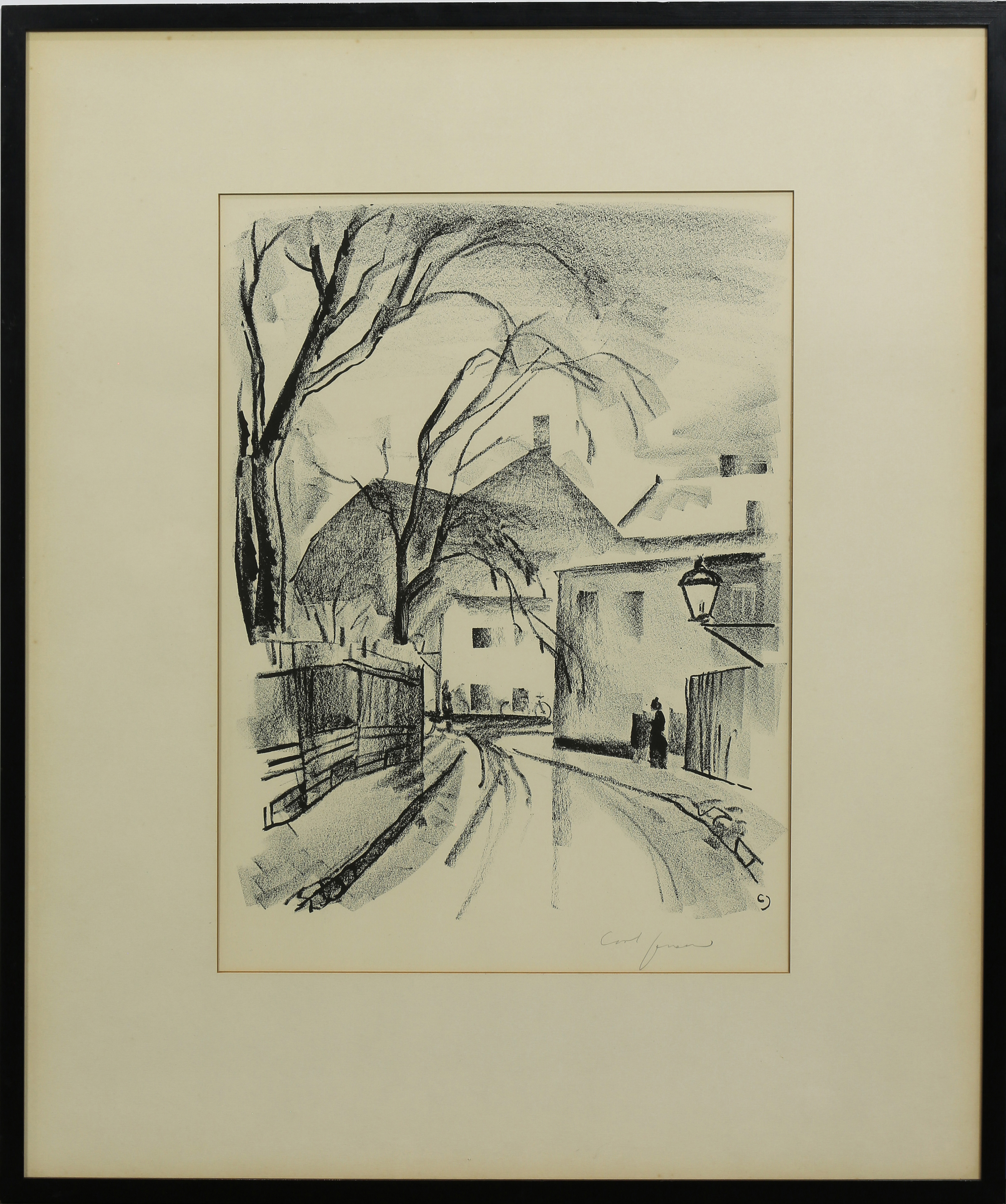 PRINTS, CARL JENSEN (lot of 2) Carl