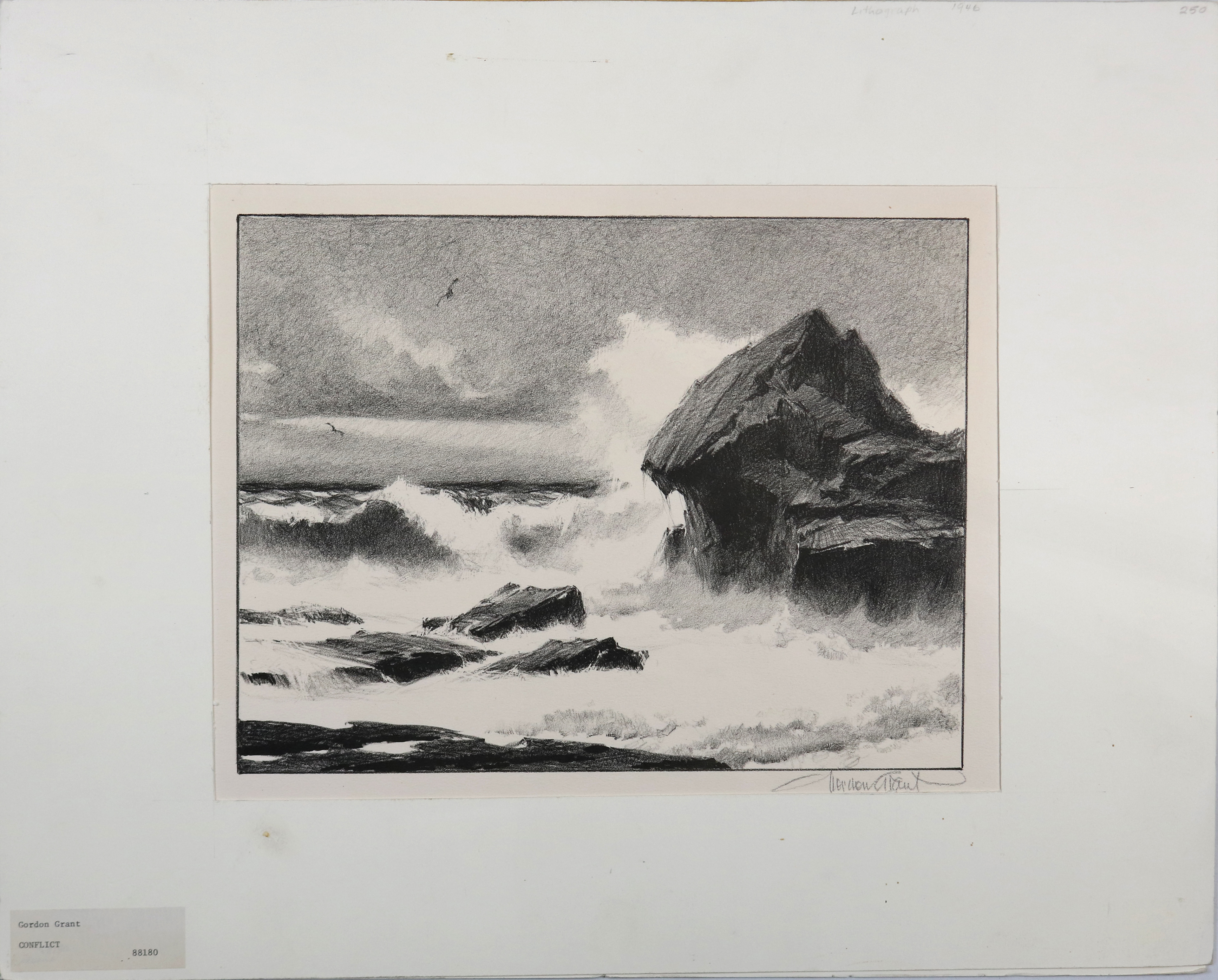 PRINTS, GORDON GRANT (lot of 2)