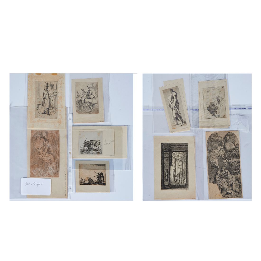 PRINTS, ITALIAN SCHOOL (lot of
