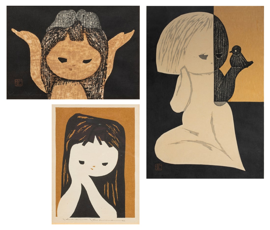 PRINTS, KAORU KAWANO(lot of 3)