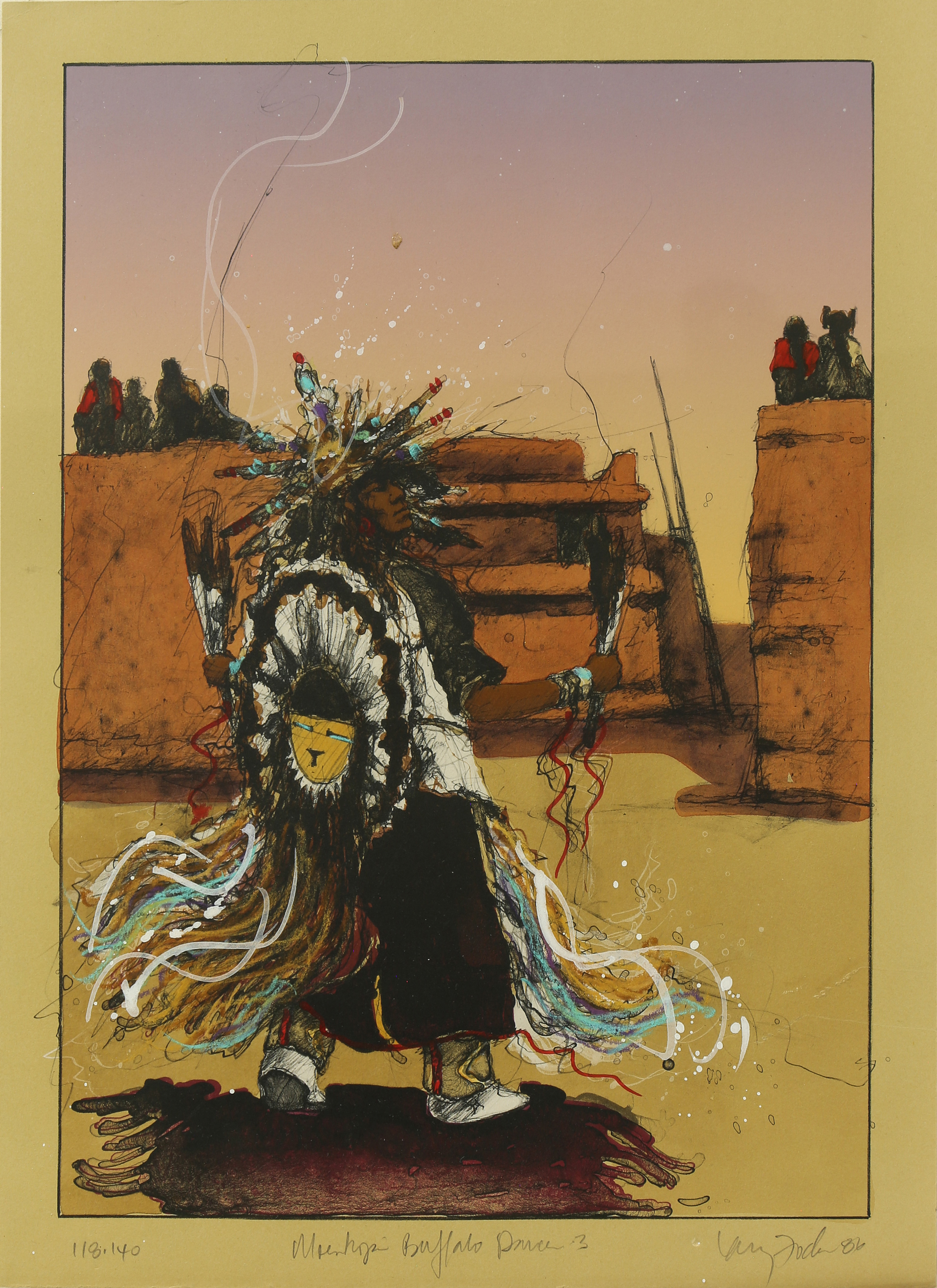 PRINTS, LARRY FODOR (lot of 7)