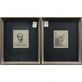 PRINTS, MAX POLLAK (lot of 2)