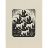 PRINTS, M.C. ESCHER (lot of 3)