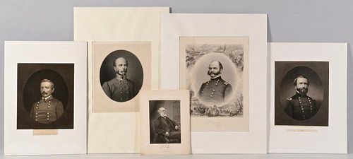 PRINTS OF 5 CIVIL WAR